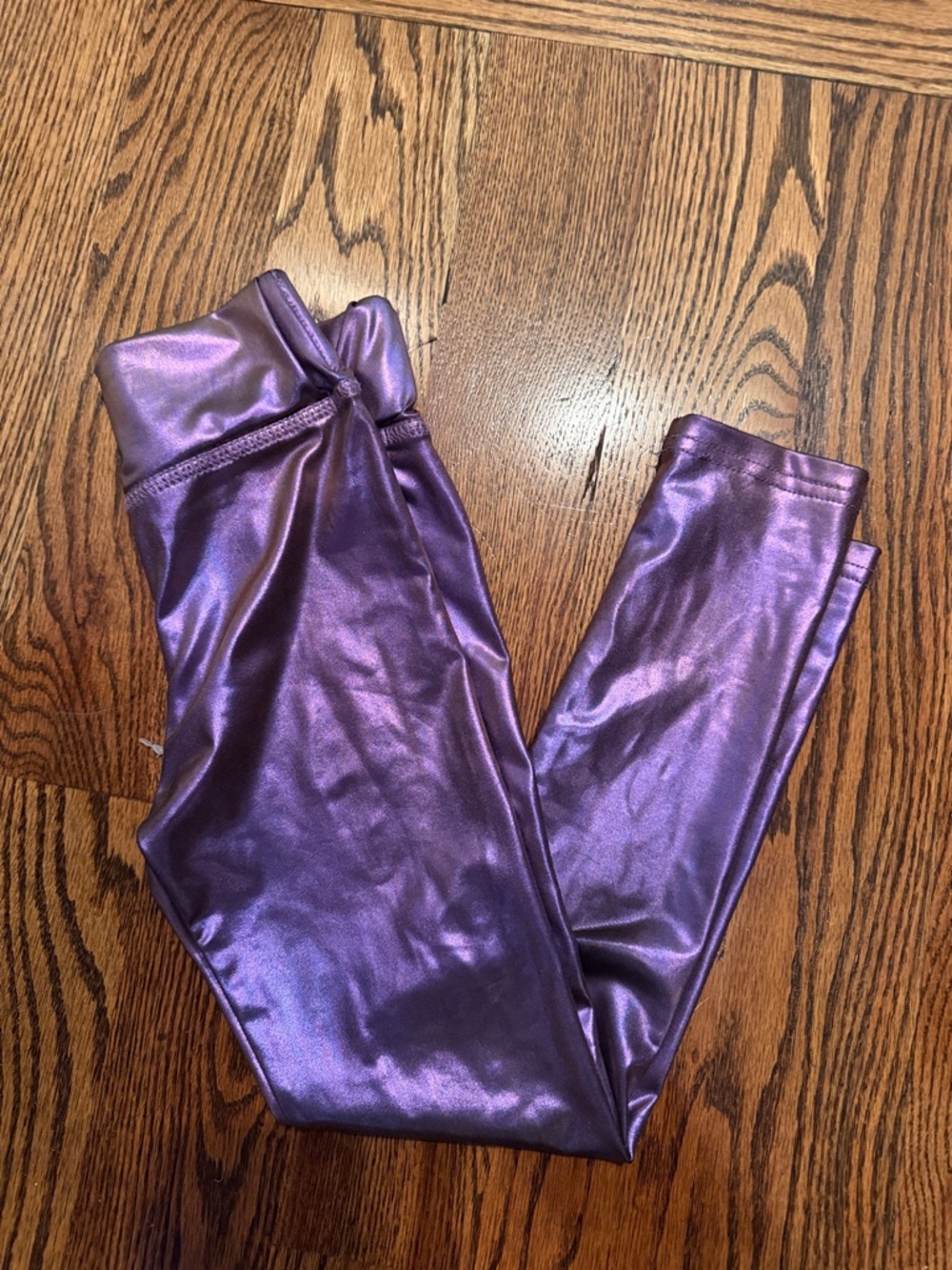 Lola + The boys purple galaxy leggings